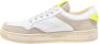 Philippe Model Gerecyclede Mixage Wit Geel Sneakers Multicolor Dames - Thumbnail 2