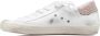 Philippe Model Witte leren sneakers met roze hiel White Dames - Thumbnail 13