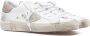 Philippe Model Witte leren sneakers met roze hiel White Dames - Thumbnail 14