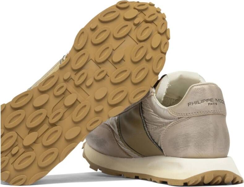Philippe Model Gouden Sneakers voor Vrouwen Aw25