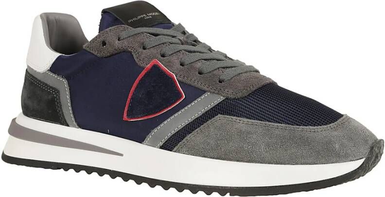 Philippe Model Grijze Sneakers Aw24 voor Mannen Multicolor Heren