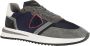 Philippe Model Grijze Sneakers Aw24 voor Mannen Multicolor Heren - Thumbnail 2
