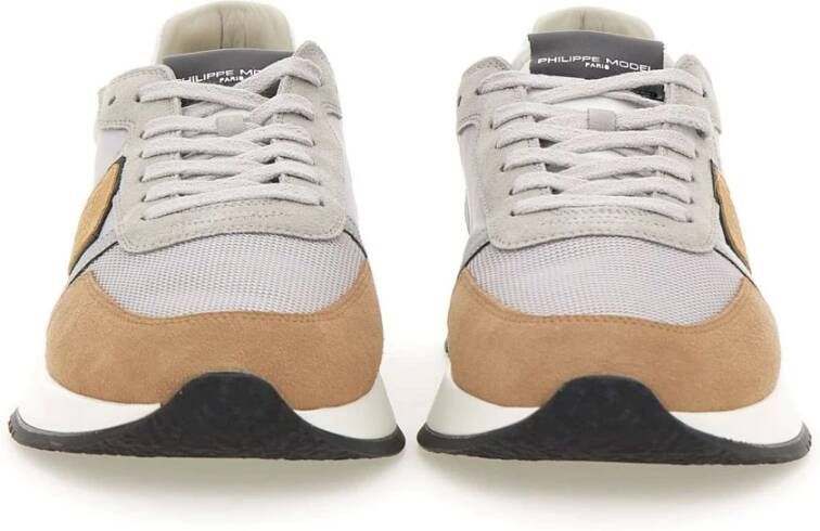 Philippe Model Grijze Sneakers Parijse Stijl Multicolor Heren