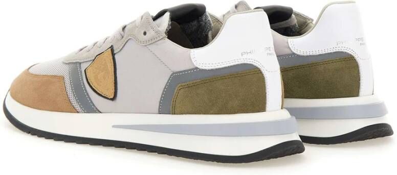 Philippe Model Grijze Sneakers van Paris Gray Heren