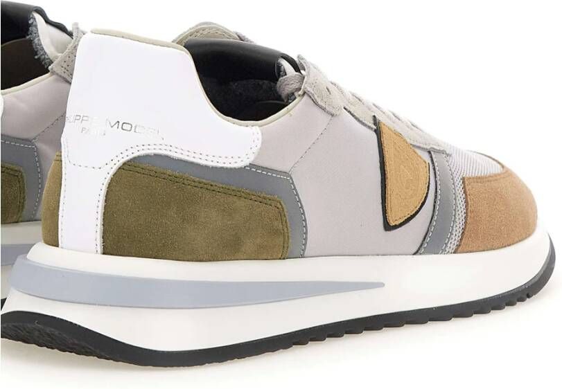 Philippe Model Grijze Sneakers van Paris Gray Heren