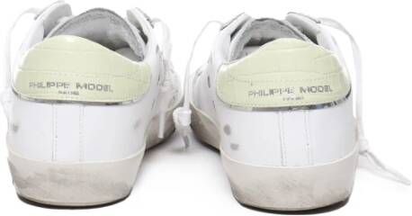 Philippe Model Multikleur Sneakers Oogdetail Logo White Dames