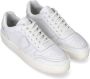 Philippe Model Minimalistische Leren Sneakers met Brede Zool White - Thumbnail 29