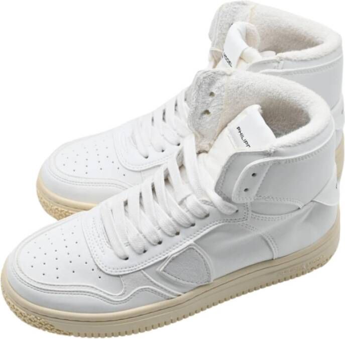 Philippe Model Hoge Dames Sneakers Mixage Blanc White Dames