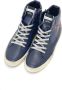 Philippe Model Hoge Top Sportschoenen Blauw Heren - Thumbnail 2