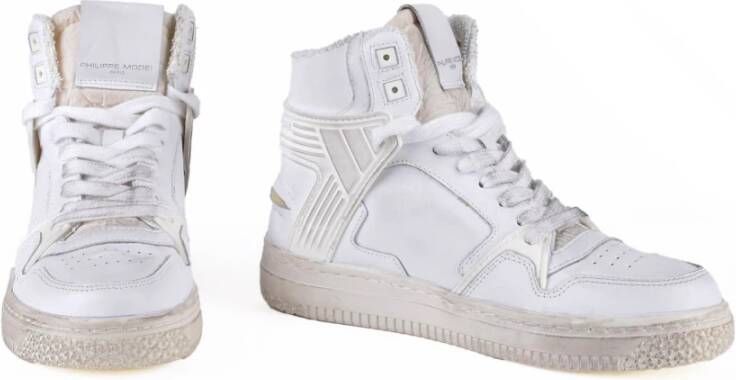 Philippe Model Hoge Sneakers in Diverse Vezels