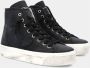 Philippe Model Hoge Top Prsx Haute Sneakers Black Dames - Thumbnail 2