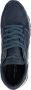 Philippe Model Blauwe Sneakers met Suède en Mesh Blue Heren - Thumbnail 10