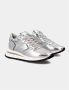 Philippe Model Hoge Top Zilver Metallic Sneakers Gray Dames - Thumbnail 2