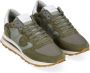 Philippe Model Hoge Tropez Sneakers in Khaki Suède en Nylon Green Heren - Thumbnail 2