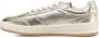 Philippe Model Gouden Tennisschoenen Vrouwen Modieus Ontwerp Yellow Dames - Thumbnail 4
