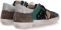 Philippe Model Italiaanse leren sneakers met iconisch embleem Multicolor Heren - Thumbnail 5
