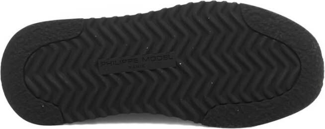 Philippe Model Italiaanse Logo Patch Sneakers