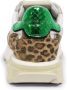 Philippe Model Lage Dames Animal Print Sneakers Beige Wit Dames - Thumbnail 2