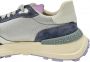Philippe Model Lage Antibes Sneakers van Leer en Nylon Multicolor Heren - Thumbnail 2