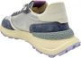 Philippe Model Lage Antibes Sneakers van Leer en Nylon Multicolor Heren - Thumbnail 3