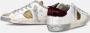 Philippe Model Lage Dames Sneaker in Wit Leer - Thumbnail 2
