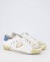 Philippe Model Italiaanse Sneakers met Contrasterend Hiel Detail White Dames - Thumbnail 14