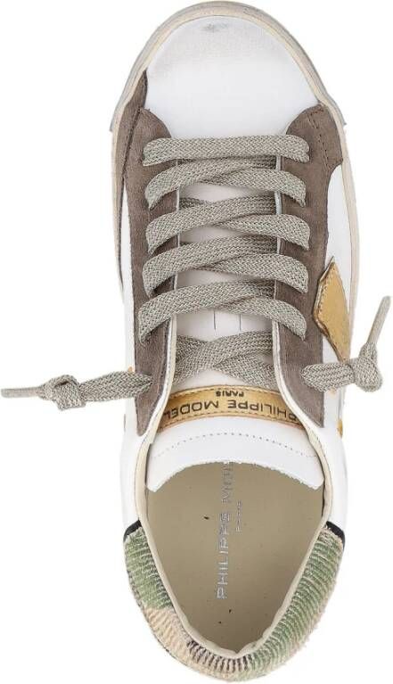 Philippe Model Lage Damesneakers in Goud