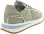 Philippe Model Vintage Stijl Beige Hardloopschoenen Beige Heren - Thumbnail 18