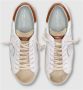 Philippe Model Vernieuwde Prsx Sneaker met Vintage Afwerking Beige Heren - Thumbnail 14