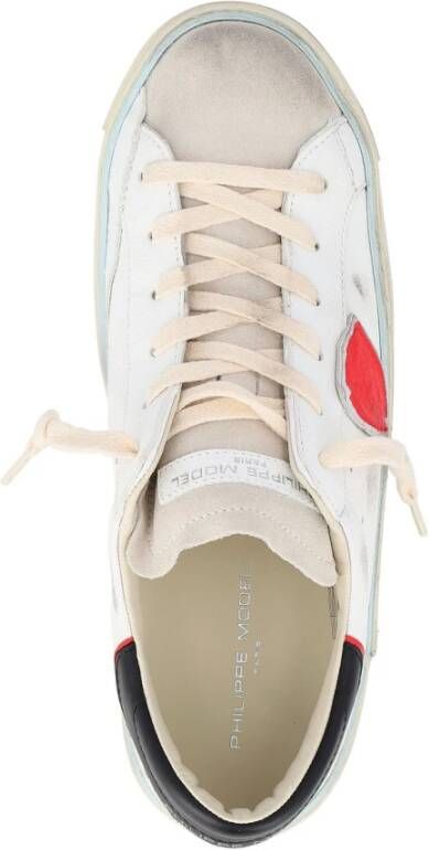 Philippe Model Lage Sneakers in Blauw