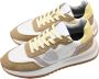 Philippe Model Lage Sneakers in Wit Beige Multicolor Dames - Thumbnail 3