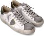 Philippe Model Witte Tennissneakers met Neon Piping White Heren - Thumbnail 17