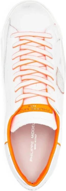 Philippe Model Lage Sneakers voor Mannen White Heren