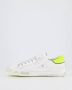 Philippe Model Vintage Distressed Lace-Up Sneakers White Heren - Thumbnail 13