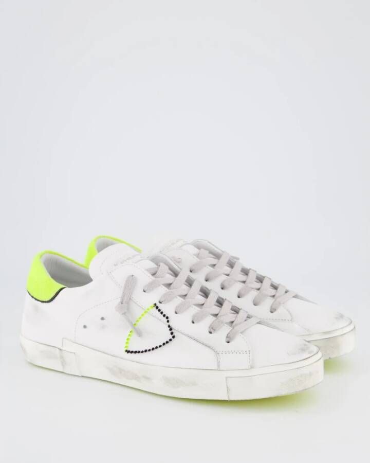 Philippe Model Lage Sneakers White Heren