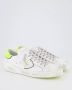 Philippe Model Vintage Distressed Lace-Up Sneakers White Heren - Thumbnail 15