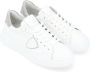 Philippe Model Lage Temple Sneakers voor Mannen White Heren - Thumbnail 3