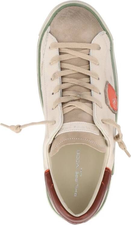 Philippe Model Lage Top Sneakers in Blauw
