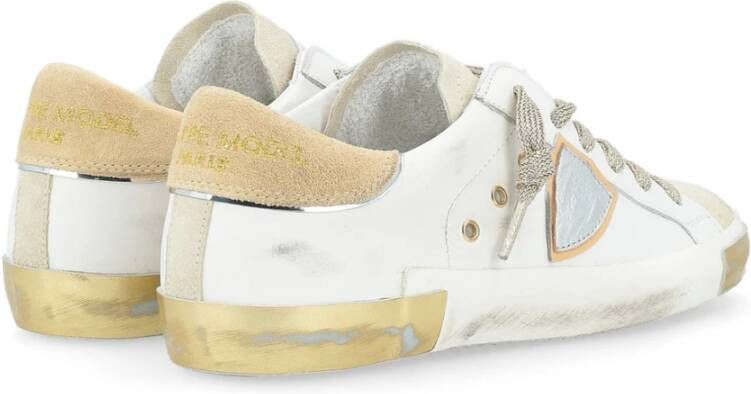 Philippe Model Lage Top Sneakers voor Vrouwen White Dames