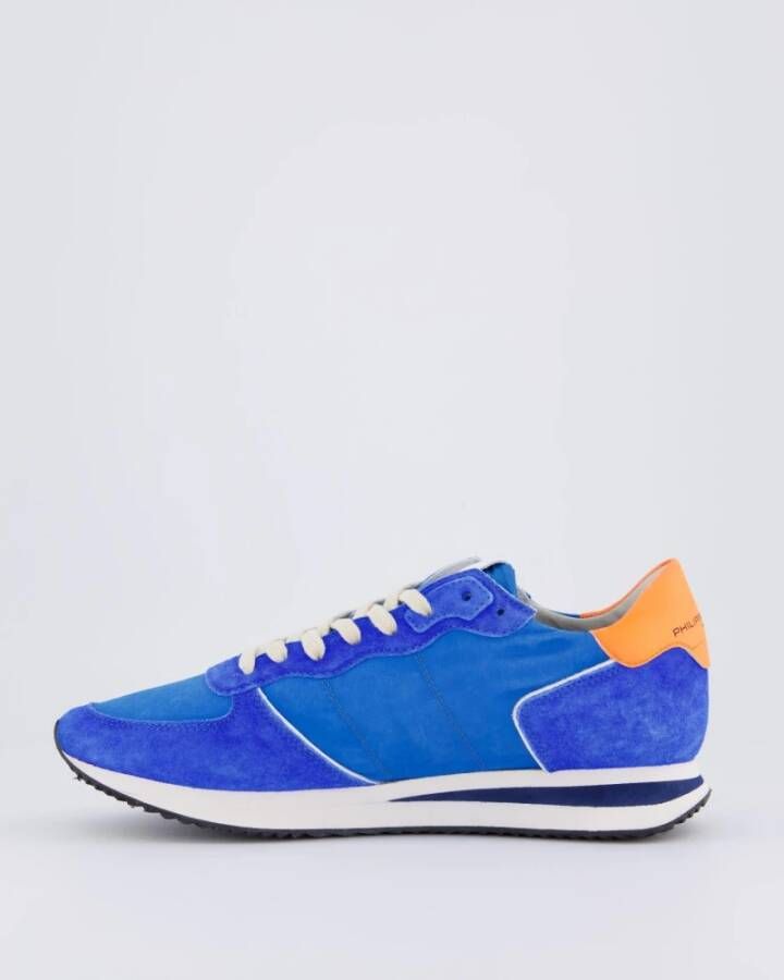 Philippe Model Lage Top Trpx Sneakers Blue Heren
