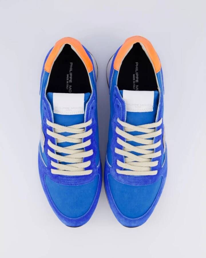 Philippe Model Lage Top Trpx Sneakers Blue Heren