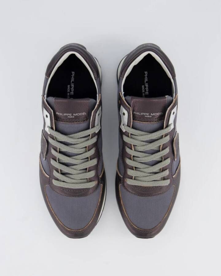 Philippe Model Lage Top Trpx Sneakers voor Vrouwen Gray Dames