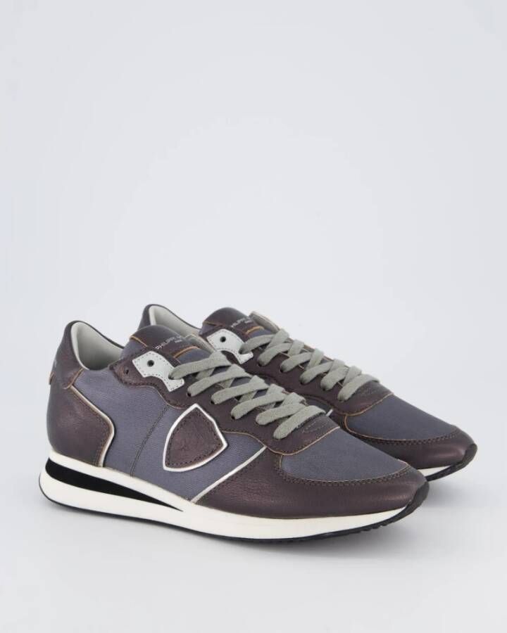 Philippe Model Lage Top Trpx Sneakers voor Vrouwen Gray Dames