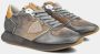 Philippe Model Lage Trpx Sneakers voor Dames Grijs Dames - Thumbnail 3