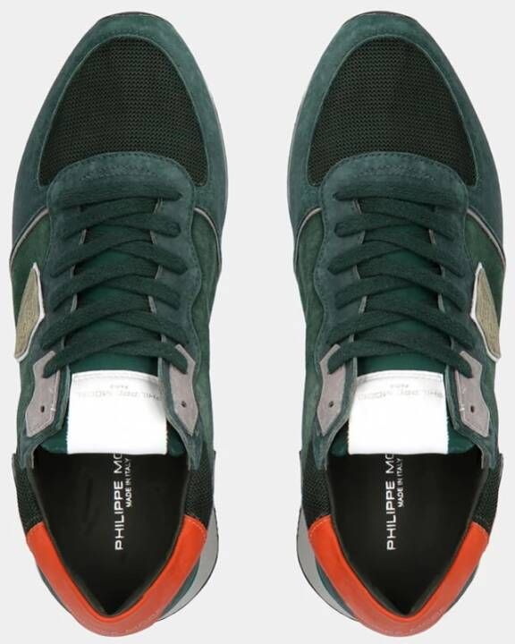 Philippe Model Lage Trpx Sneakers voor Heren Groen Heren