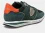 Philippe Model Lage Trpx Sneakers voor Heren Groen Heren - Thumbnail 6
