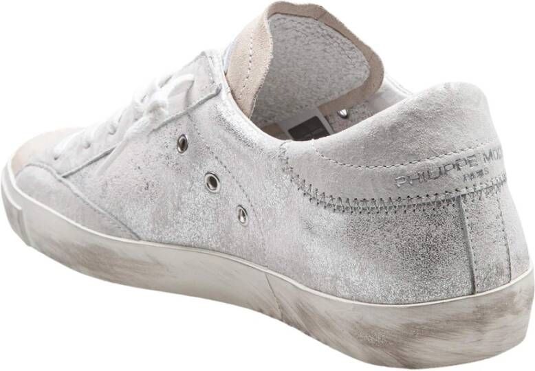 Philippe Model Laminated Leather Sneakers