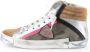 Philippe Model Prsx Mid Sports Sneakers Bruin Dames - Thumbnail 9