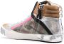 Philippe Model Stijlvolle Army Green High-Top Sneakers Multicolor Dames - Thumbnail 10