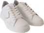 Philippe Model Leren sneakers Wit Denim Blauw Roze White Dames - Thumbnail 4